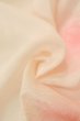 Photo12: P0901Y Vintage Japanese kimono Light Pink JUBAN undergarment for women / Synthetic. Gradation, Based woven pattern: KIRI paulownia, KIKYO Japanese balloonflower, Bamboo leaf, Wave, Greek key fret (Grade B) (12)