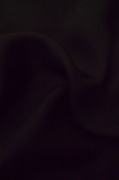 Photo8: Mint P0901Z Vintage Japanese kimono Black MONTSUKI crests for women / Silk. (Grade B) (8)