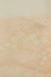 Photo6: P0902D Vintage Japanese kimono Light Pink JUBAN undergarment for women / Synthetic. HAGI flower, Upper body part only. (Grade B) (6)