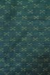 Photo3: P0916B Vintage Japanese kimono Dark Grayish Teal HITOE unlined for women / Wool. Stripes (Grade B) (3)