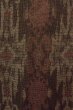 Photo7: Mint P0916Q Vintage Japanese kimono Brown HITOE unlined for women / Wool. Abstract pattern (Grade A) (7)