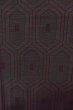 Photo4: P0916R Vintage Japanese kimono Dark Gray HITOE unlined for women / Wool. Tortoise-shell pattern(Hexagonal pattern) (Grade C) (4)