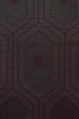 Photo6: P0916R Vintage Japanese kimono Dark Gray HITOE unlined for women / Wool. Tortoise-shell pattern(Hexagonal pattern) (Grade C) (6)