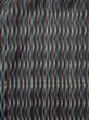 Photo3: Mint P0916S Vintage Japanese kimono Grayish Multi Color HITOE unlined for women / Wool. Stripes (Grade A) (3)