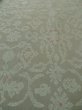 Photo9: P0916T Vintage Japanese kimono Gray HITOE unlined for women / Wool. Abstract pattern, There is an impression of use. (Grade C) (9)