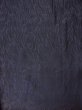 Photo3: Mint P0916U Vintage Japanese kimono Dark Purple HITOE unlined for women / Wool. Abstract pattern (Grade A) (3)