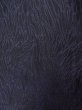 Photo5: Mint P0916U Vintage Japanese kimono Dark Purple HITOE unlined for women / Wool. Abstract pattern (Grade A) (5)