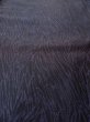 Photo7: Mint P0916U Vintage Japanese kimono Dark Purple HITOE unlined for women / Wool. Abstract pattern (Grade A) (7)