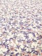 Photo9: Mint P0916V Vintage Japanese kimono White HITOE unlined for women / Synthetic. Tall grass (Grade A) (9)