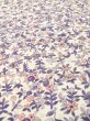 Photo10: Mint P0916V Vintage Japanese kimono White HITOE unlined for women / Synthetic. Tall grass (Grade A) (10)