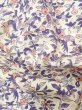 Photo11: Mint P0916V Vintage Japanese kimono White HITOE unlined for women / Synthetic. Tall grass (Grade A) (11)