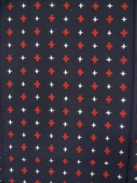 Photo3: Mint P0916W Vintage Japanese kimono Black HITOE unlined for women / Wool. Cross (Grade A) (3)
