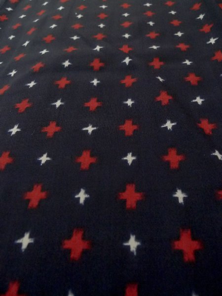 Photo8: Mint P0916W Vintage Japanese kimono Black HITOE unlined for women / Wool. Cross (Grade A) (8)