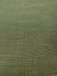 Photo7: Mint P0916Y Vintage Japanese kimono Grayish Taupe HITOE unlined for women / Wool. Line (Grade A) (7)