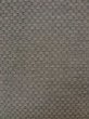 Photo3: P0917A Vintage Japanese kimono Gray HITOE unlined for women / Wool. Geometrical pattern (Grade C) (3)
