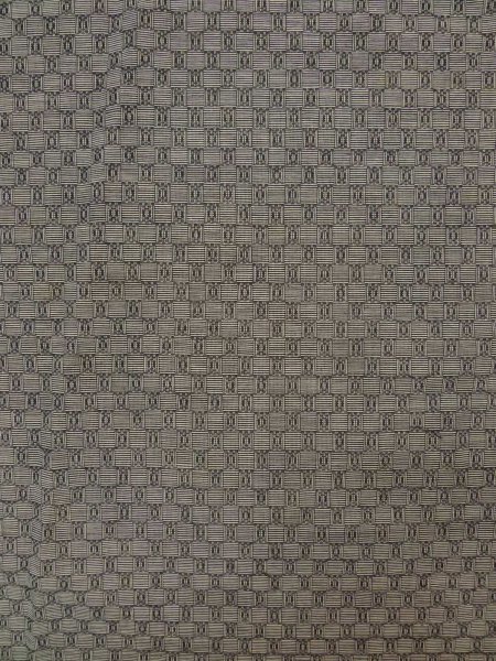 Photo3: P0917A Vintage Japanese kimono Gray HITOE unlined for women / Wool. Geometrical pattern (Grade C) (3)