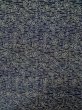 Photo3: P0917C Vintage Japanese kimono Dark Navy Blue HITOE unlined for women / Linen. Flower (Grade B) (3)