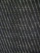 Photo3: P0917D Vintage Japanese kimono Black HITOE unlined for women / Linen. Line, 他ダメージあり (Grade B) (3)