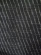 Photo4: P0917D Vintage Japanese kimono Black HITOE unlined for women / Linen. Line, 他ダメージあり (Grade B) (4)
