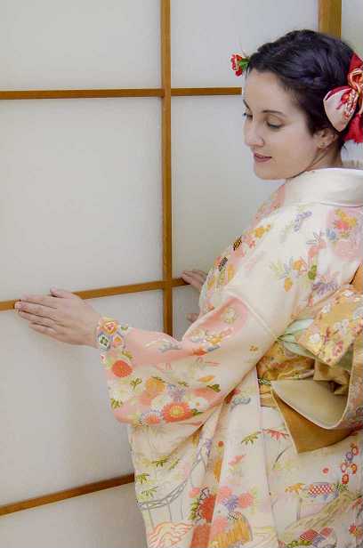 kimono experience - furisode