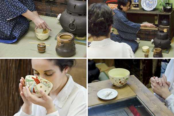 matcha green tea ceremony